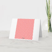 Circus Trapeze Artist Circus Party Karte (Rückseite)