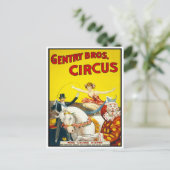 Circus Trick Rider, 1920 Postkarte (Stehend Vorderseite)