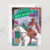 Circus Trick Rider Postkarte (Vorne/Hinten)