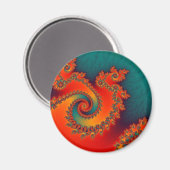 Circus Triple Twirl Magnet (Vorderseite/Rückseite)