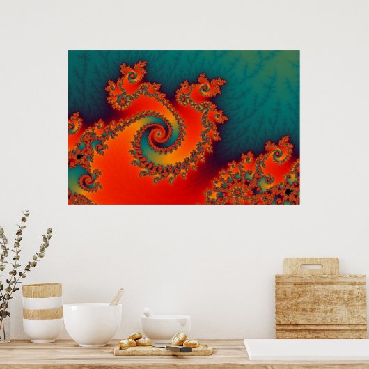 Circus Triple Twirl Poster (Küche)