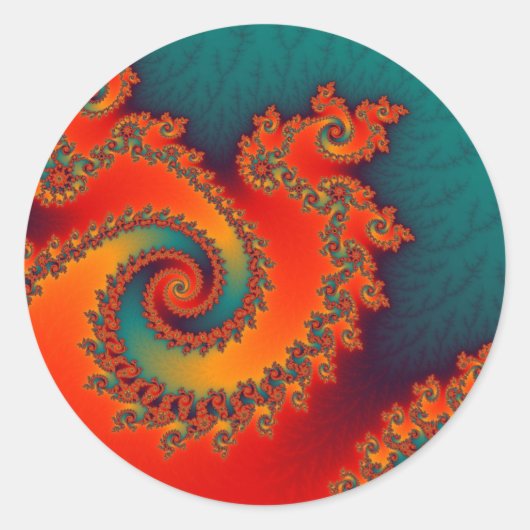 Circus Triple Twirl Stickers (Vorderseite)