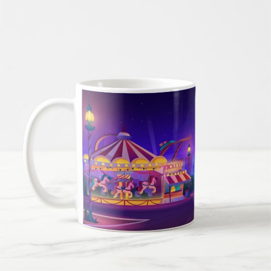 Circus Vergnügungspark Kaffeetasse (Links)