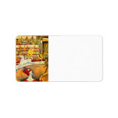 Circus von Georges Seurat Adressaufkleber (Vorne)