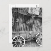 Circus Wagon Postkarte (Vorne/Hinten)
