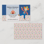 Circus * wählen Sie Hintergrundfarbe Visitenkarte (Vorne/Hinten)