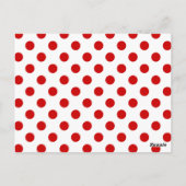 Circus Zelt Party Flag Bunting Banner Post Card Postkarte (Rückseite)