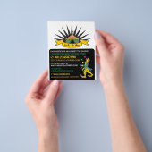 Circus Zent Clown, Kinder Entertainer, Clownwerbun Flyer (Gruppe)