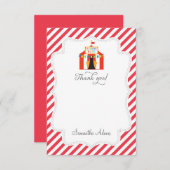 Circus Zent Dankeschön Karte (Vorne/Hinten)