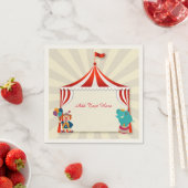 Circus Zent, Performers Serviette (Beispiel)