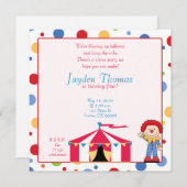 circuscopy, brennen-oben wir Ballone… durch Einladung (Vorne/Hinten)