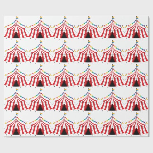 CircusTent Geschenkpapier (Flach)