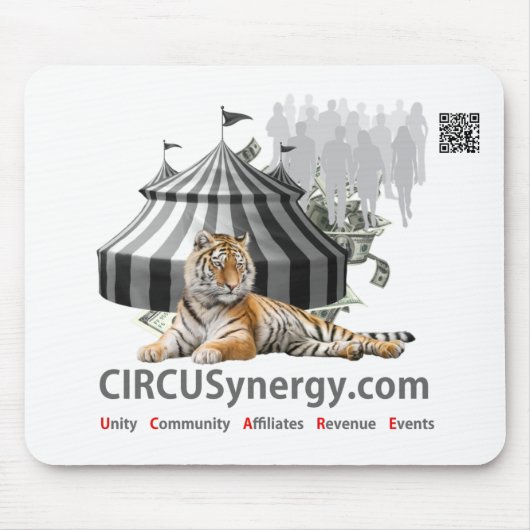 CIRCUSynergy - Maus-Pad Mousepad (Vorne)