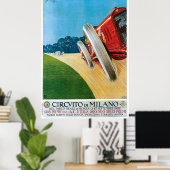 Circvito di Milano Poster (Heimbüro)