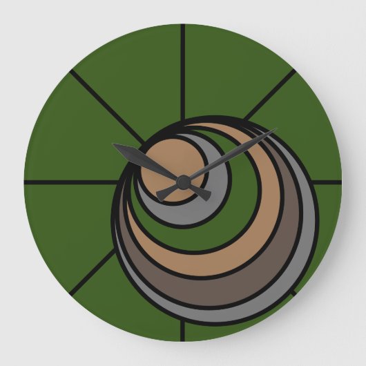 Cirkel große wanduhr (Vorderseite)