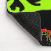 CIRKUS VON DER HÖLLEN-SCHÄDEL-MAUSUNTERLAGE MOUSEPAD (Ecke)