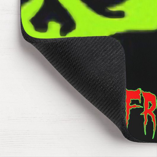 CIRKUS VON DER HÖLLEN-SCHÄDEL-MAUSUNTERLAGE MOUSEPAD (Ecke)