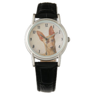 Cirneco dell’Etna Malerei - Niedliche Original Hun Armbanduhr