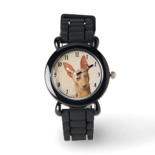 Cirneco dell’Etna Malerei - Niedliche Original Hun Armbanduhr
