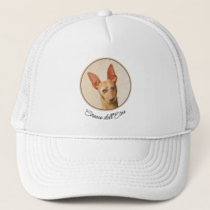 Cirneco dell’Etna Malerei - Niedliche Original Hun Truckerkappe