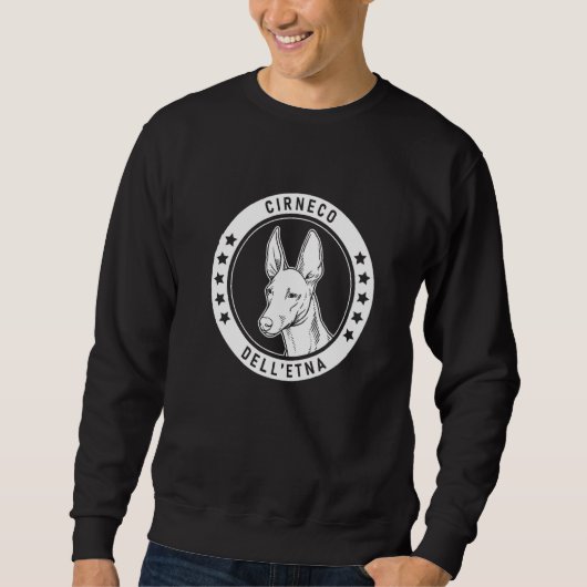 Cirneco Dell'etna Fan Sweatshirt (Vorderseite)