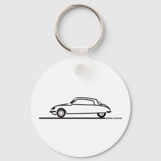 Ciroen DS 21 Pallas Schlüsselanhänger (Vorderseite)