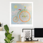 Cirque Bike Print Poster (Heimbüro)