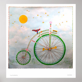 Cirque Bike Two Print Poster