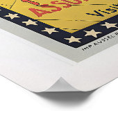 Cirque Daniellis, the Spider Woman  Vintage Circus Poster (Ecke)