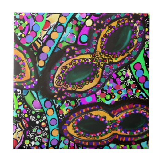 Cirque du Art Fliese (Vorderseite)