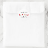 Cirque du Freak, sei ein Freak!, Cirque du Freak! Runder Aufkleber (Tasche)