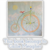 Cirque-I-Buchzeichen/Aufkleber Aufkleber (Vorderseite)