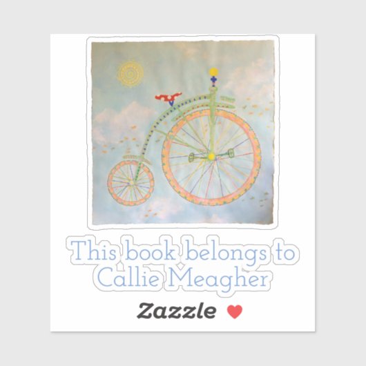 Cirque-I-Buchzeichen/Aufkleber Aufkleber (Blatt)