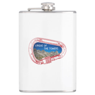 Cirque Of The Towers Kletterkarabiner Flachmann