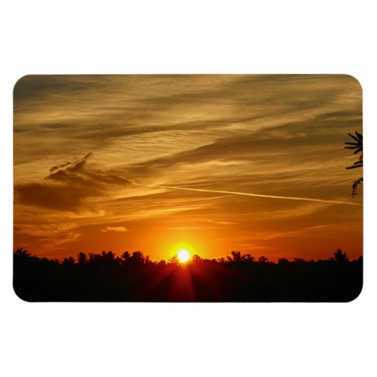 Cirrostratus Cloud Sunrise Magnet (Horizontal)