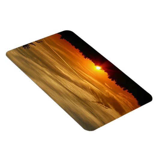 Cirrostratus Cloud Sunrise Magnet (Rechte Seite)