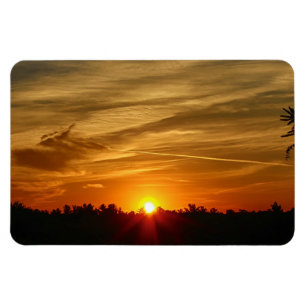 Cirrostratus-Wolken-Sonnenaufgang Magnet