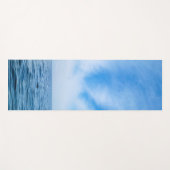 Cirrus Clouds over Lake Michigan Yogamatte (Vorderseite (Horizontal))