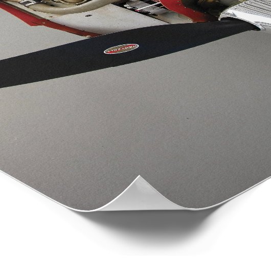 Cirrus-Motor Poster (Ecke)