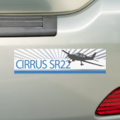 Cirrus SR22 Autoaufkleber (Auf Auto)