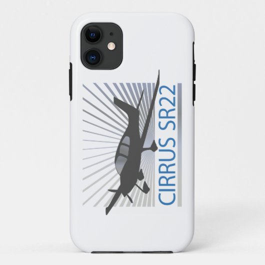 Cirrus SR22 Case-Mate iPhone Hülle (Rückseite)
