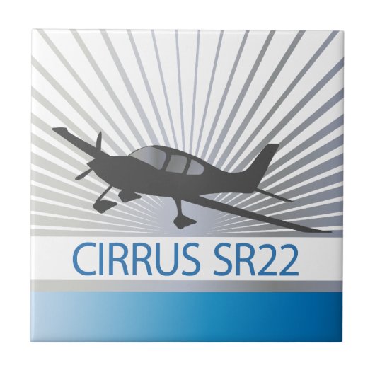 Cirrus SR22 Fliese (Vorderseite)