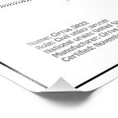 Cirrus SR22 - Flugzeugkonzeption Zeichnend Pläne B Fotodruck (Ecke)