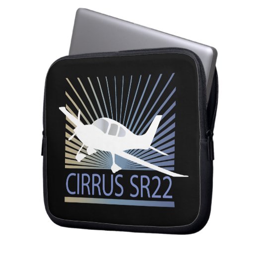 Cirrus SR22 Laptopschutzhülle (Vorderseite Links)