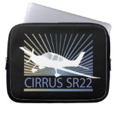 Cirrus SR22 Laptopschutzhülle (Vorderseite)