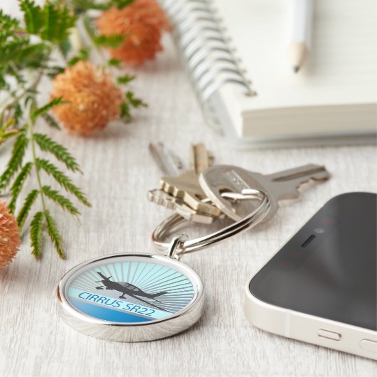 Cirrus SR22 Schlüsselanhänger (Seite)