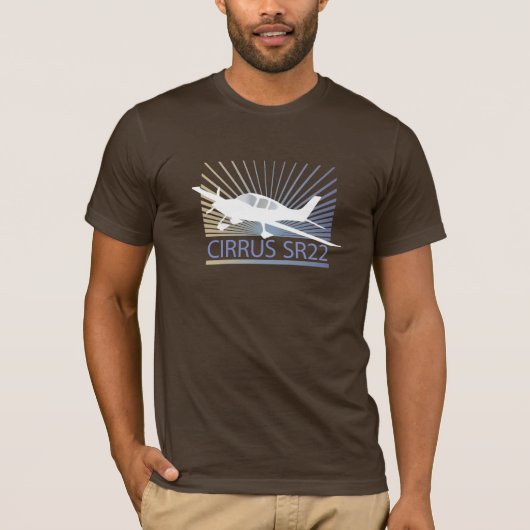 Cirrus SR22 T-Shirt (Vorderseite)