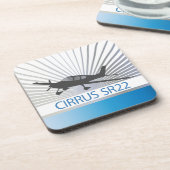 Cirrus SR22 Untersetzer (Linke Seite)