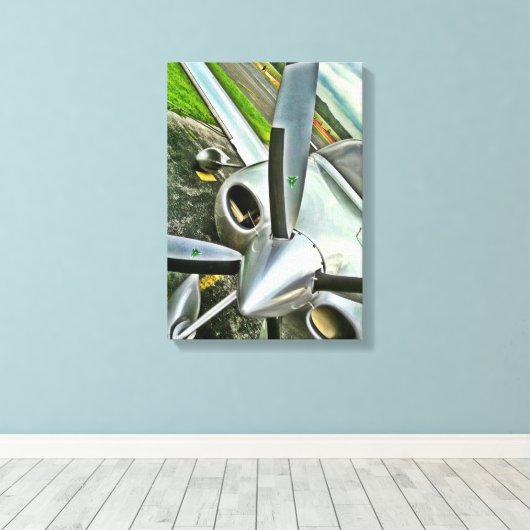 Cirrus SR22T Leinwanddruck (Insitu (Holzboden))