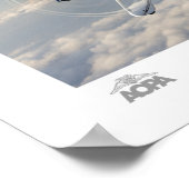 Cirrus über der Wolkengalerie Poster (Ecke)